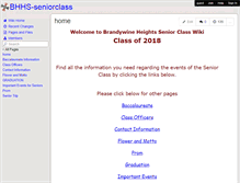 Tablet Screenshot of bhhs-seniorclass.wikispaces.com
