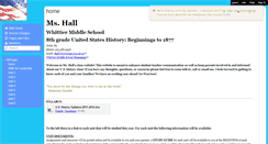 Desktop Screenshot of hall-history.wikispaces.com