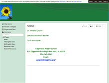 Tablet Screenshot of acronin.wikispaces.com