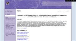 Desktop Screenshot of iteachyoucomputers.wikispaces.com