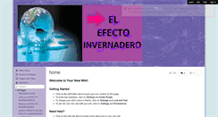 Desktop Screenshot of efectoinvernadero-problematicamundial.wikispaces.com