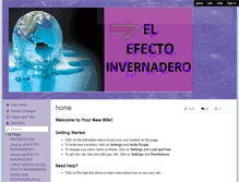 Tablet Screenshot of efectoinvernadero-problematicamundial.wikispaces.com