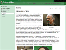 Tablet Screenshot of boteromra.wikispaces.com