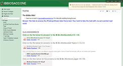 Desktop Screenshot of ibbiosaccone.wikispaces.com
