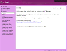 Tablet Screenshot of bulleri.wikispaces.com