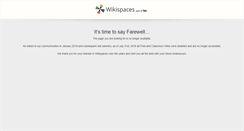 Desktop Screenshot of ovv.wikispaces.com