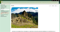 Desktop Screenshot of maestriamatematicaipc.wikispaces.com