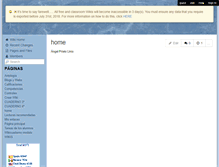 Tablet Screenshot of lengualit.wikispaces.com