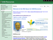 Tablet Screenshot of drm-resources.wikispaces.com