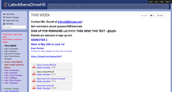 Desktop Screenshot of latinathensdrivehs.wikispaces.com