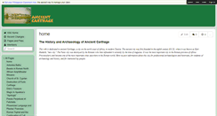 Desktop Screenshot of ancientcarthage.wikispaces.com