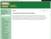 Tablet Screenshot of ancientcarthage.wikispaces.com