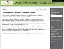 Tablet Screenshot of cmcss-tech-lessons.wikispaces.com