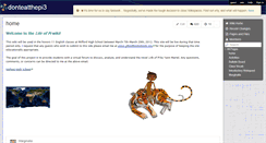 Desktop Screenshot of donteatthepi3.wikispaces.com
