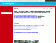 Tablet Screenshot of 1930sforapush.wikispaces.com