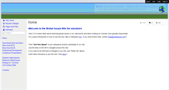 Desktop Screenshot of global-issues.wikispaces.com