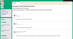 Desktop Screenshot of cpsbooksharing.wikispaces.com