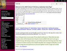Tablet Screenshot of culturalproficiency.wikispaces.com