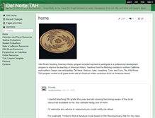 Tablet Screenshot of delnortetah.wikispaces.com