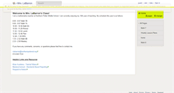 Desktop Screenshot of labarron132.wikispaces.com