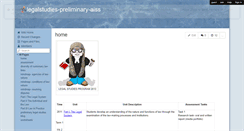 Desktop Screenshot of legalstudies-preliminary-aiss.wikispaces.com