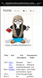Mobile Screenshot of legalstudies-preliminary-aiss.wikispaces.com