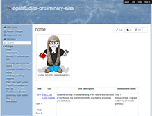 Tablet Screenshot of legalstudies-preliminary-aiss.wikispaces.com