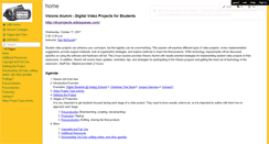 Desktop Screenshot of dvprojects.wikispaces.com