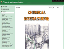 Tablet Screenshot of chemical-interactions.wikispaces.com
