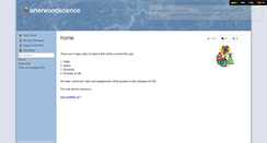 Desktop Screenshot of isherwoodscience.wikispaces.com