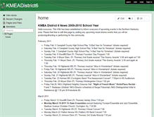 Tablet Screenshot of kmeadistrict6.wikispaces.com