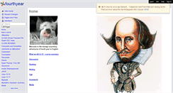 Desktop Screenshot of fourthyear.wikispaces.com