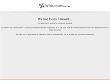 Tablet Screenshot of mrgscienceclass.wikispaces.com