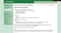 Desktop Screenshot of editointitila.wikispaces.com