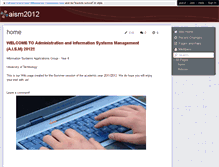 Tablet Screenshot of aism2012.wikispaces.com