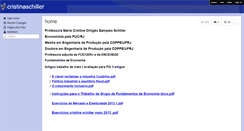 Desktop Screenshot of cristinaschiller.wikispaces.com