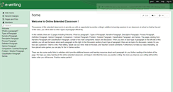 Desktop Screenshot of e-writing.wikispaces.com