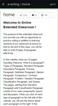 Mobile Screenshot of e-writing.wikispaces.com