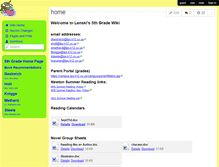 Tablet Screenshot of lenski5th.wikispaces.com