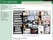 Tablet Screenshot of i-am-a-digital-citizen.wikispaces.com