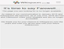 Tablet Screenshot of pittmancivics.wikispaces.com