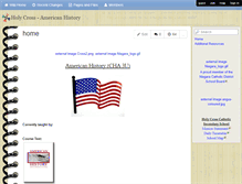 Tablet Screenshot of hcamericanhistory.wikispaces.com