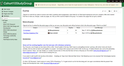 Desktop Screenshot of cohort10studygroup.wikispaces.com