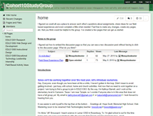 Tablet Screenshot of cohort10studygroup.wikispaces.com