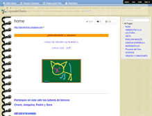 Tablet Screenshot of laprofecharo.wikispaces.com