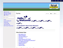 Tablet Screenshot of bubblersbootcamp.wikispaces.com