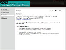 Tablet Screenshot of crla-panj.wikispaces.com