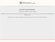 Tablet Screenshot of mrsfloracac.wikispaces.com