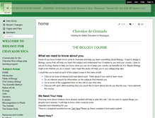 Tablet Screenshot of chavalosnicabiology.wikispaces.com