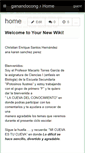 Mobile Screenshot of ganandocong.wikispaces.com